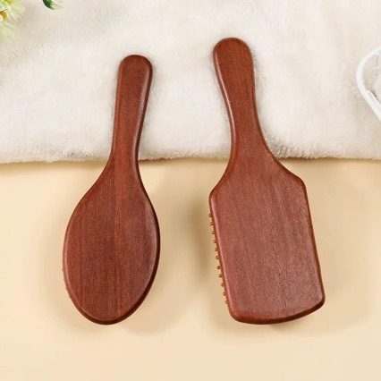 Red Sandalwood Paddle Brush