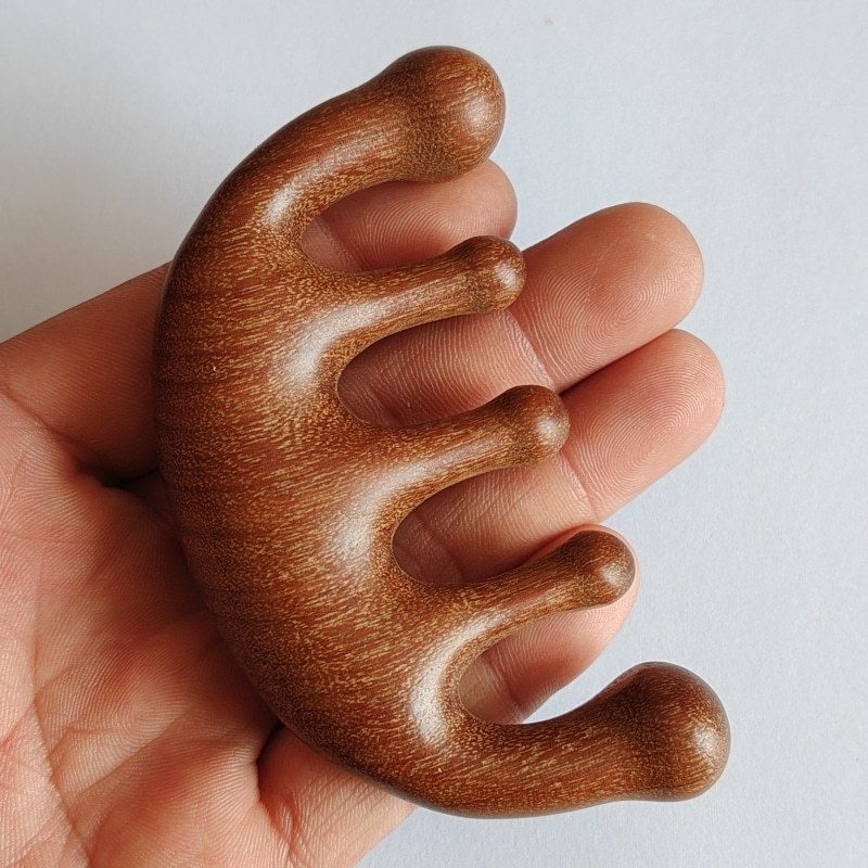 5 Finger Sandalwood Massager