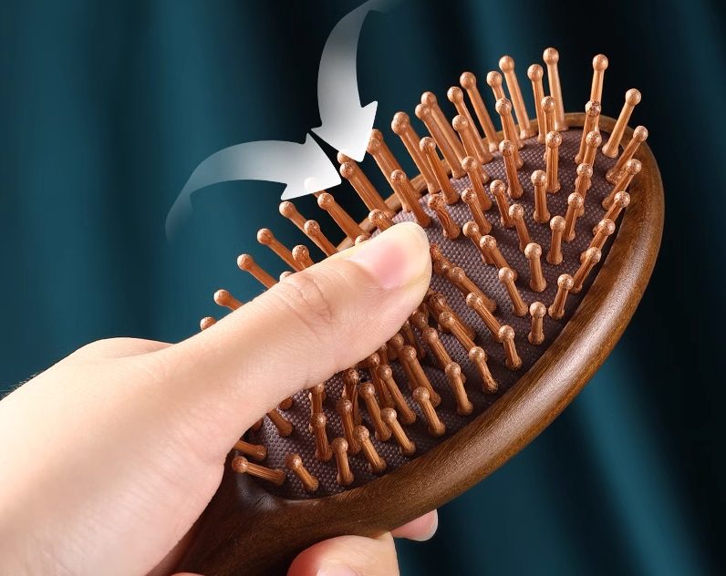 Golden Sandalwood Paddle Brush