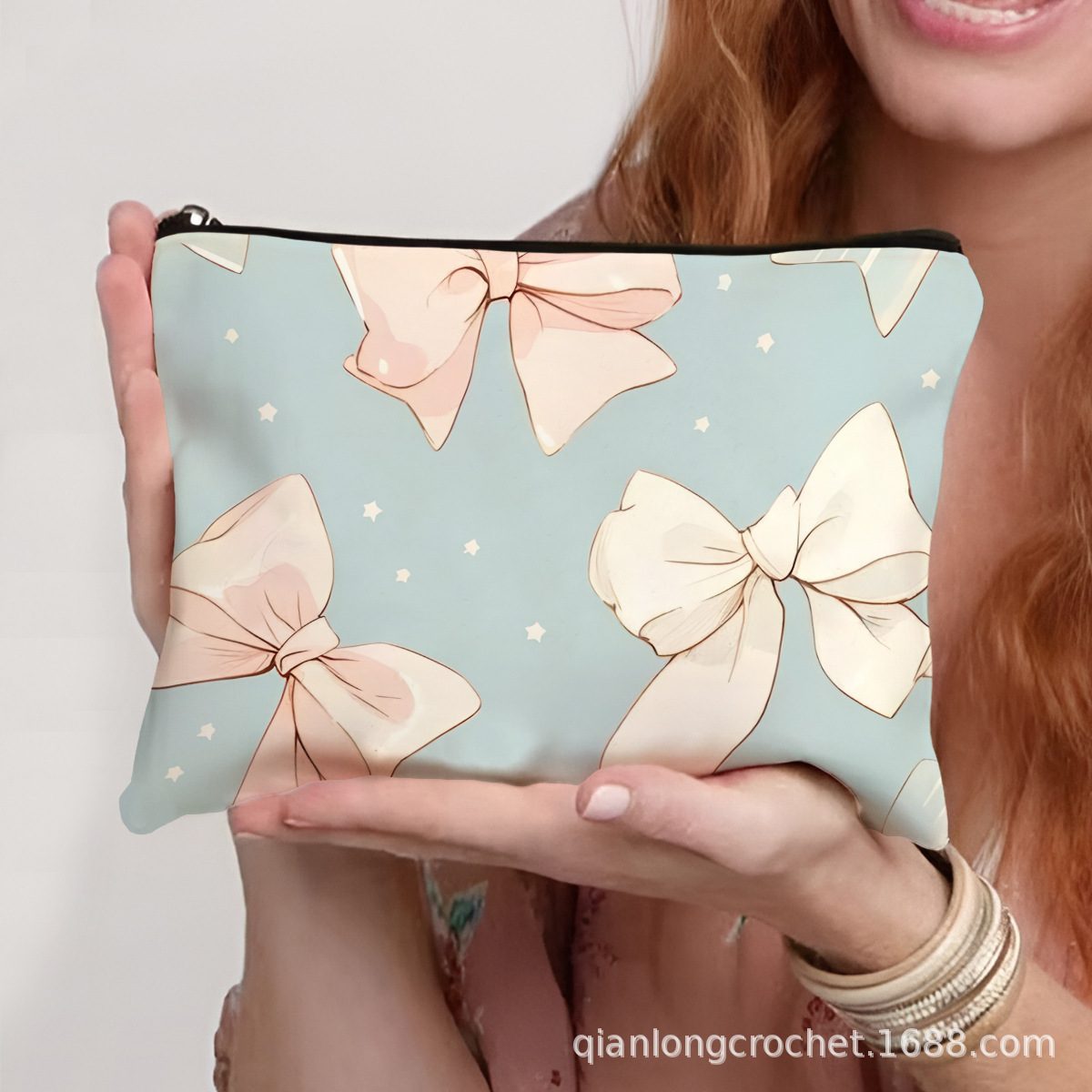 Printed Makeup Pouch