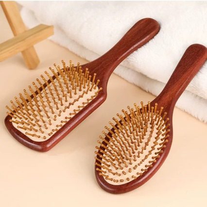 Red Sandalwood Paddle Brush