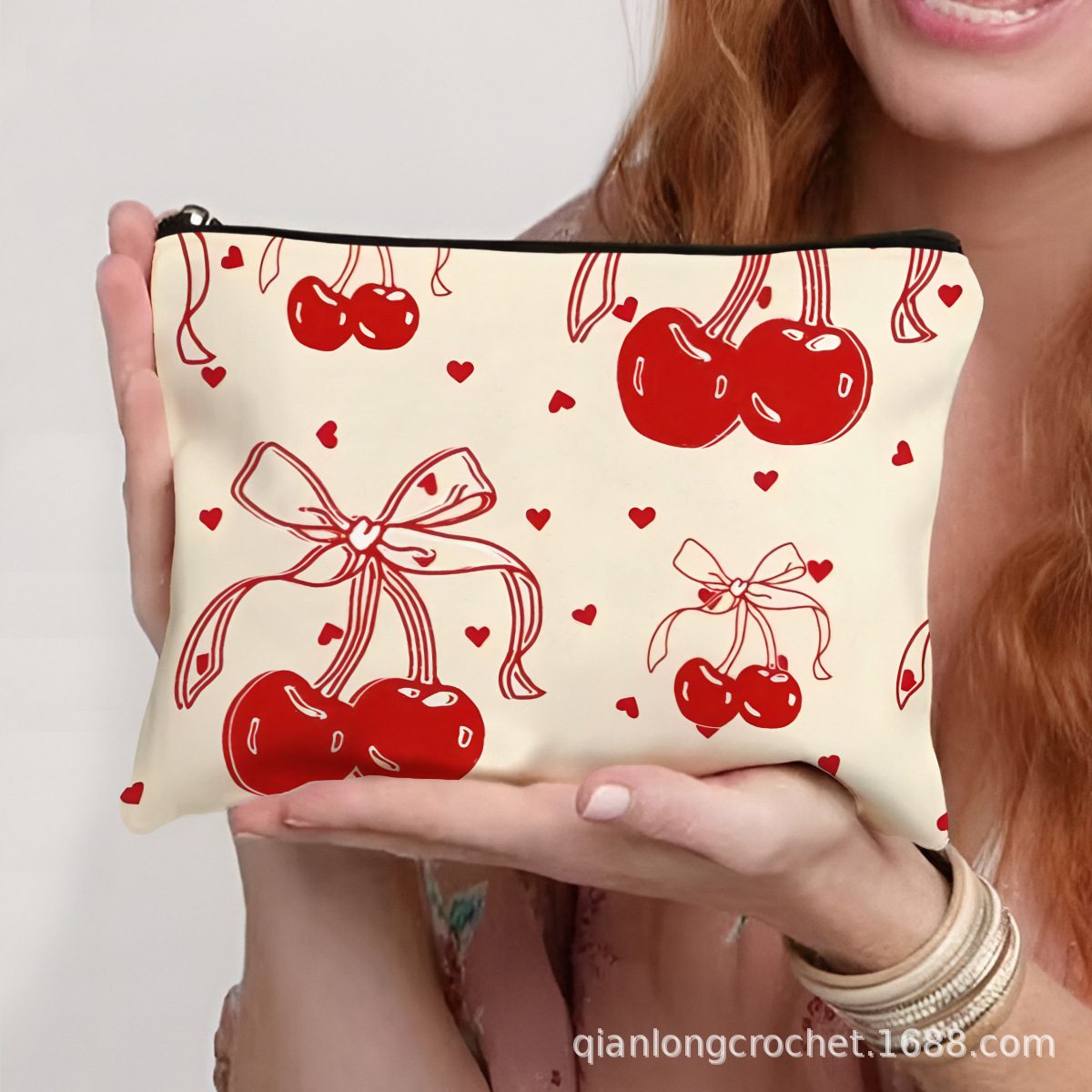 Printed Makeup Pouch